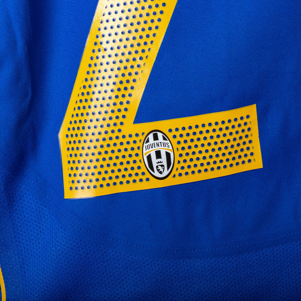 2004/2005 Juventus Nike champions league Zebina 27 away jersey