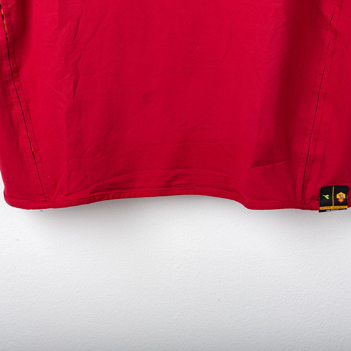 Maglia Home Roma Diadora Cassano 18 autografata 2004/2005