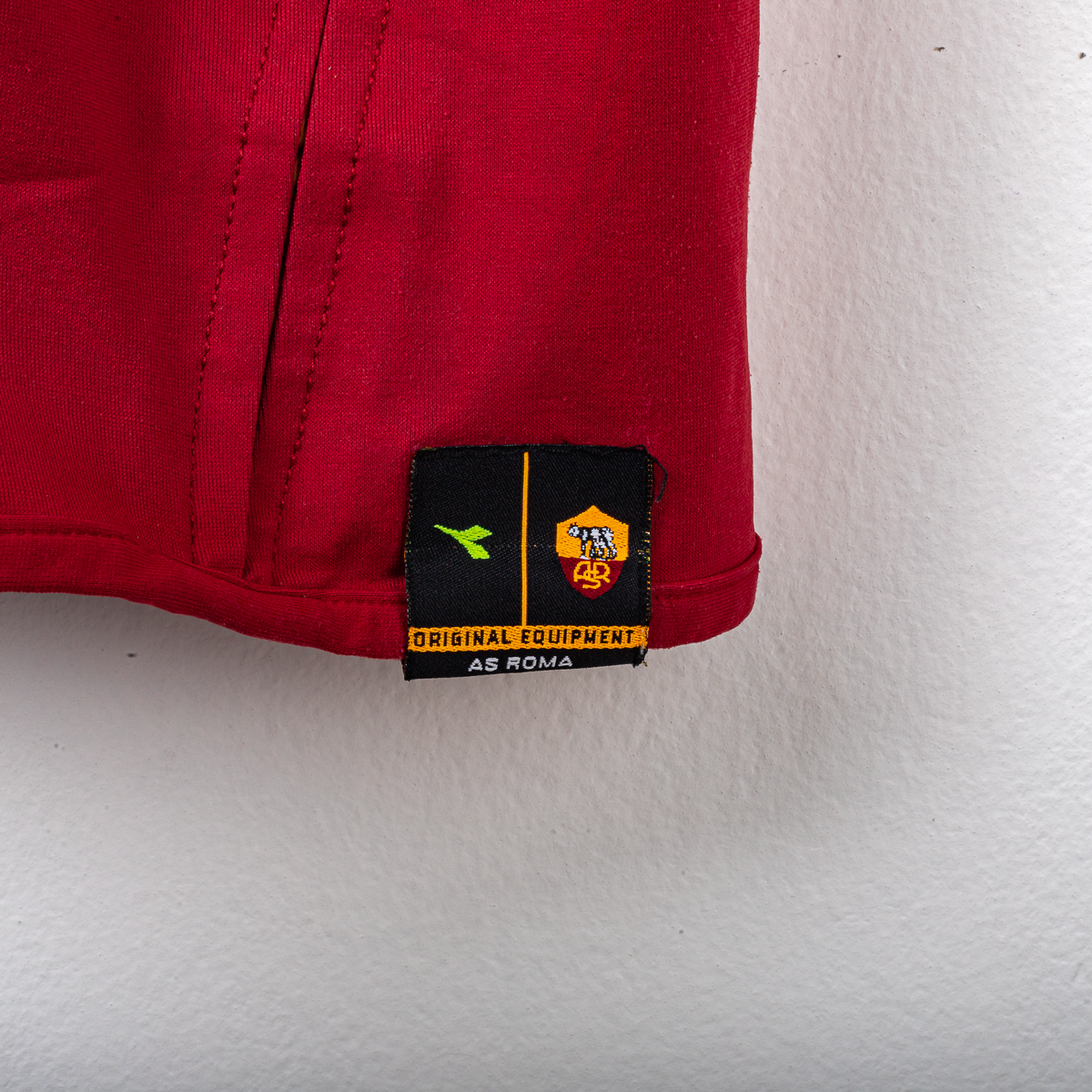 Maglia Home Roma Diadora Cassano 18 autografata 2004/2005