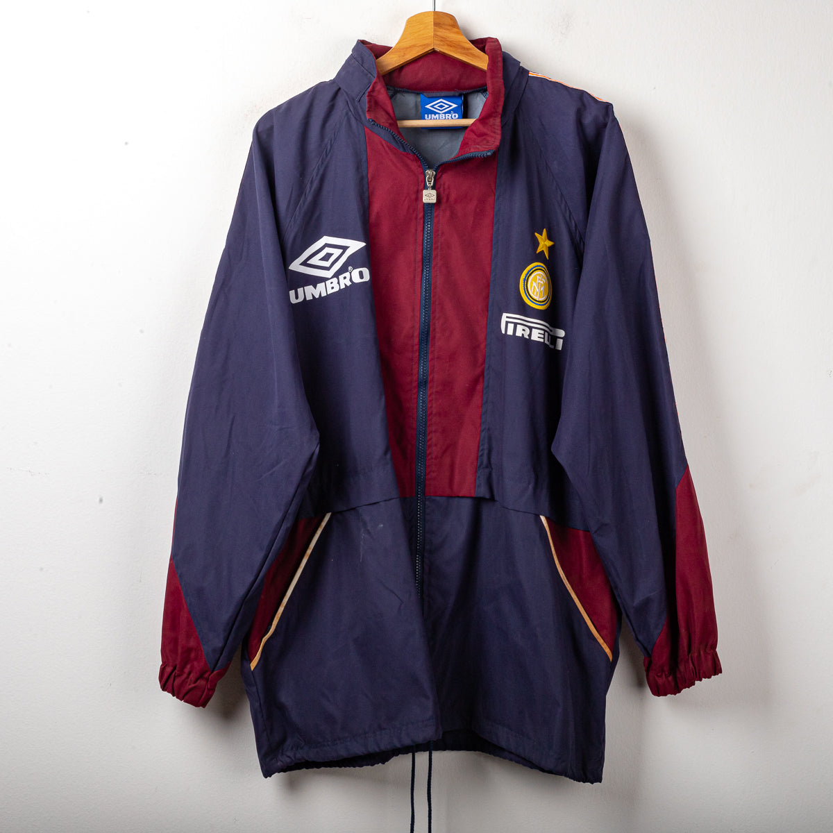 Giacca Antivento Inter Umbro Pro Training Pirelli 1997/1998 M