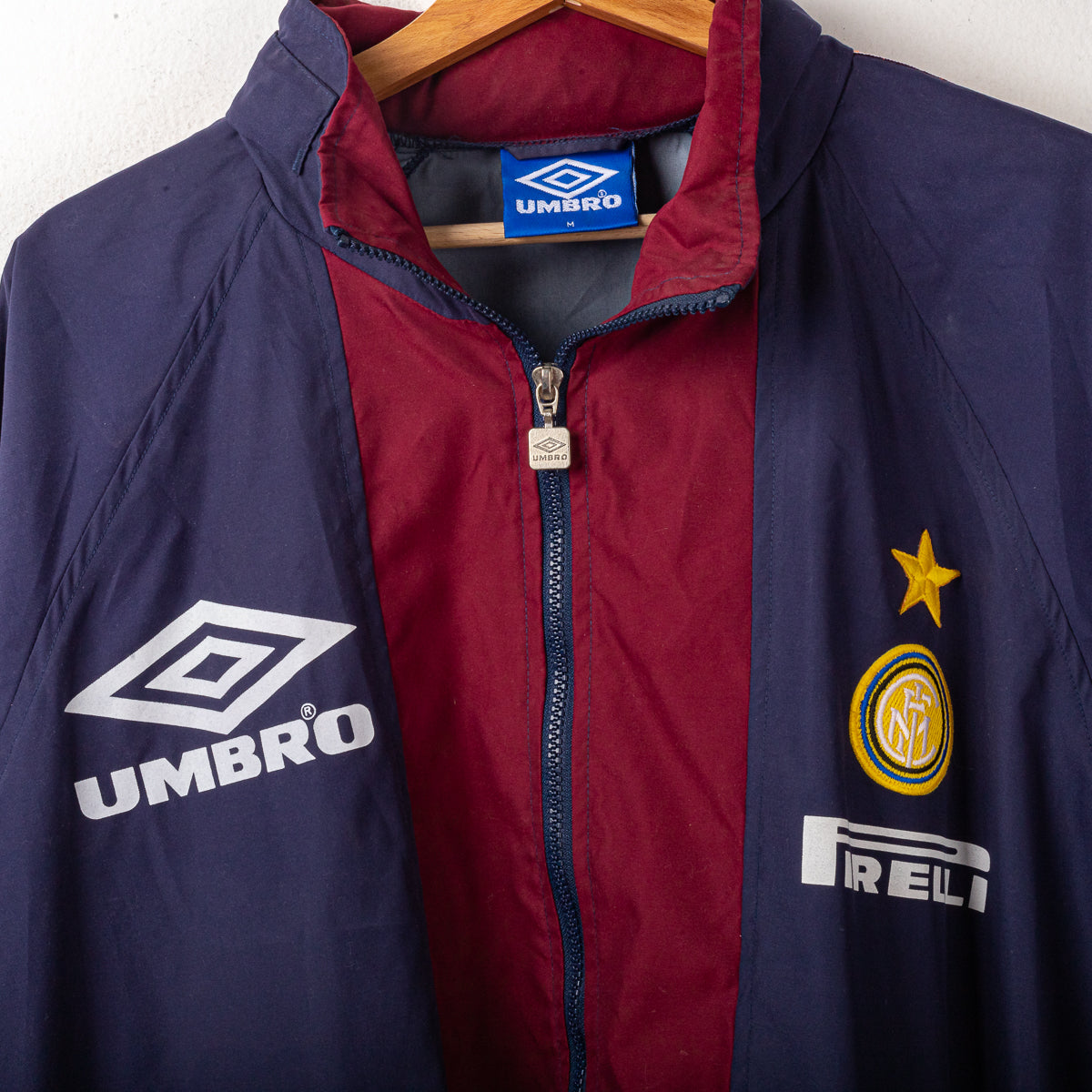 Giacca Antivento Inter Umbro Pro Training Pirelli 1997/1998 M