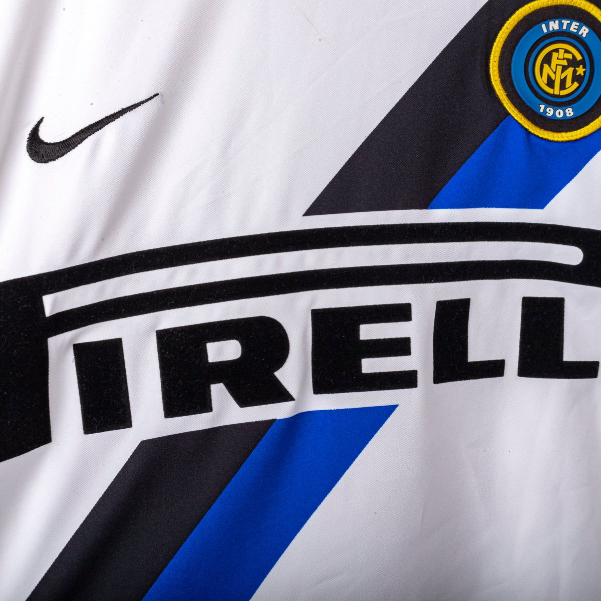 maglia away inter nike J.Zanetti 4 2002/2003 autografata