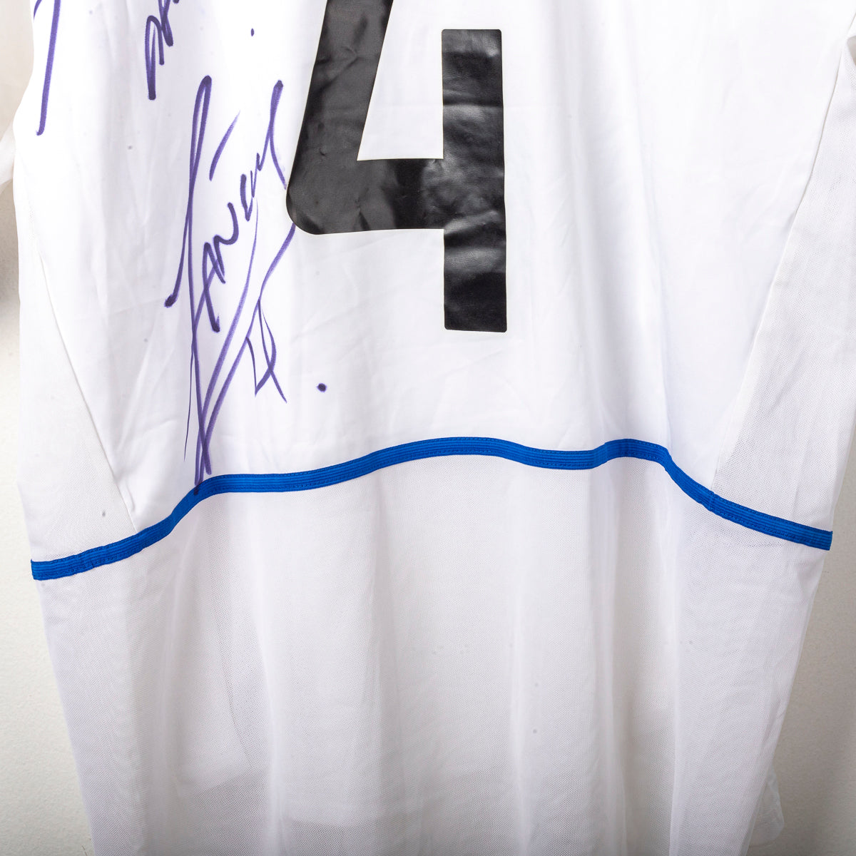 maglia away inter nike J.Zanetti 4 2002/2003 autografata