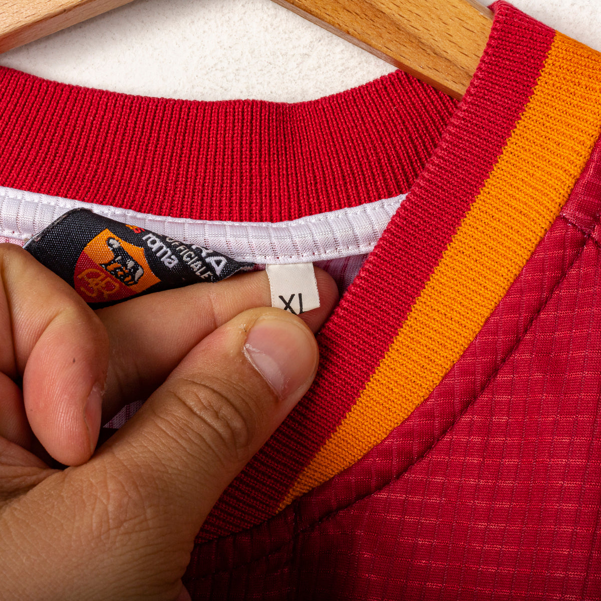 Maglia home Roma Diadora Vagner 13 1997/1998