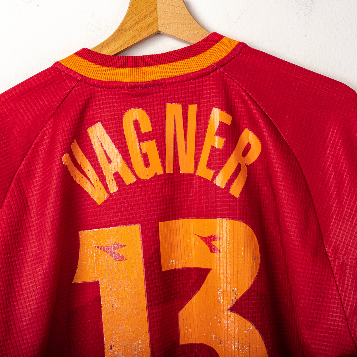 Maglia home Roma Diadora Vagner 13 1997/1998