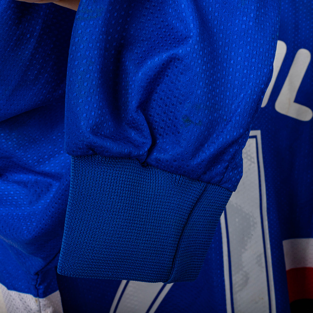 MAGLIA HOME SAMPDORIA ASICS 1997/1998 ML 21 SCARCHILLI