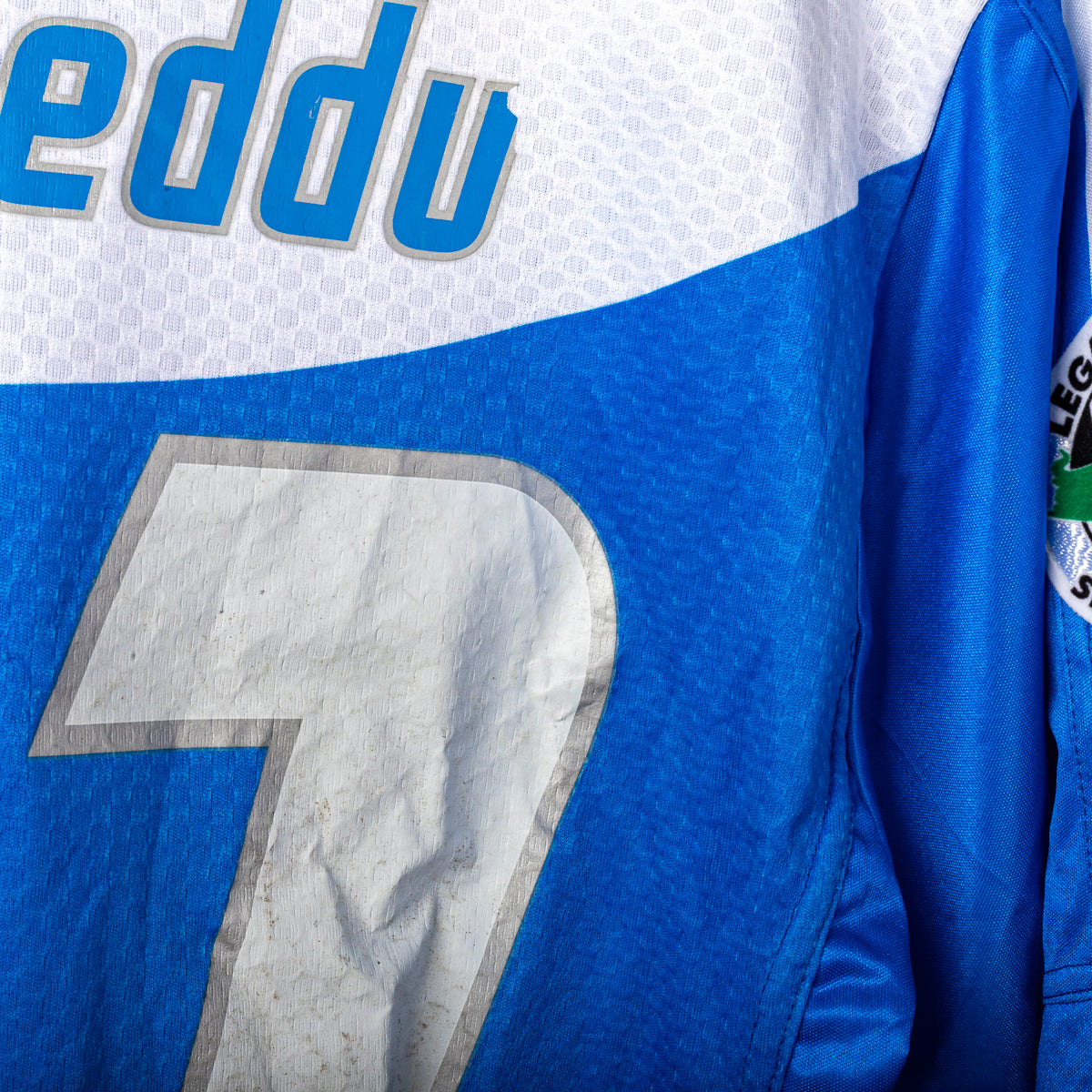 2006/2007 empoli asics baldanzeddu 21 ls home jersey