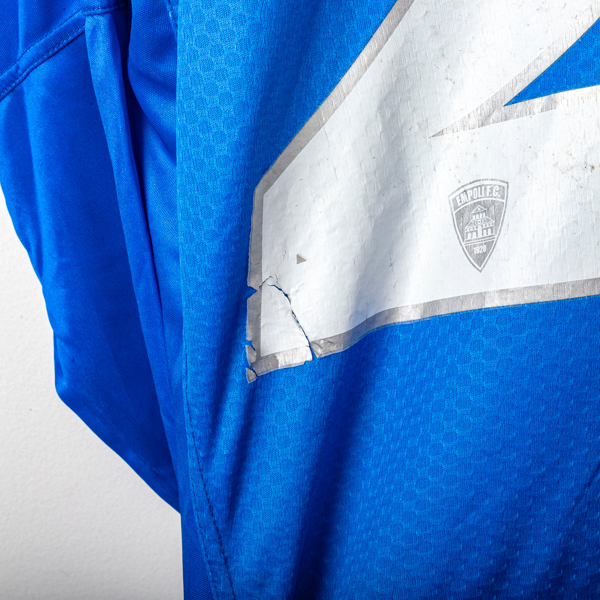 2006/2007 empoli asics baldanzeddu 21 ls home jersey