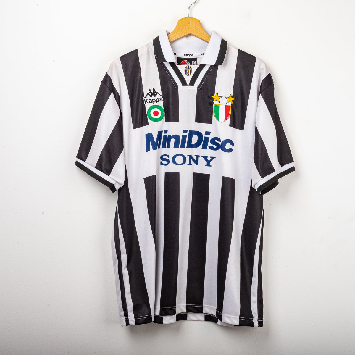 Maglia Home Juventus Kappa MiniDisc Sony Del Piero 10 1995/1996 L