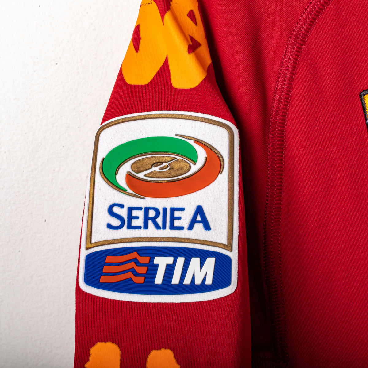 2010/2011 roma kappa cassetti 77 home jersey