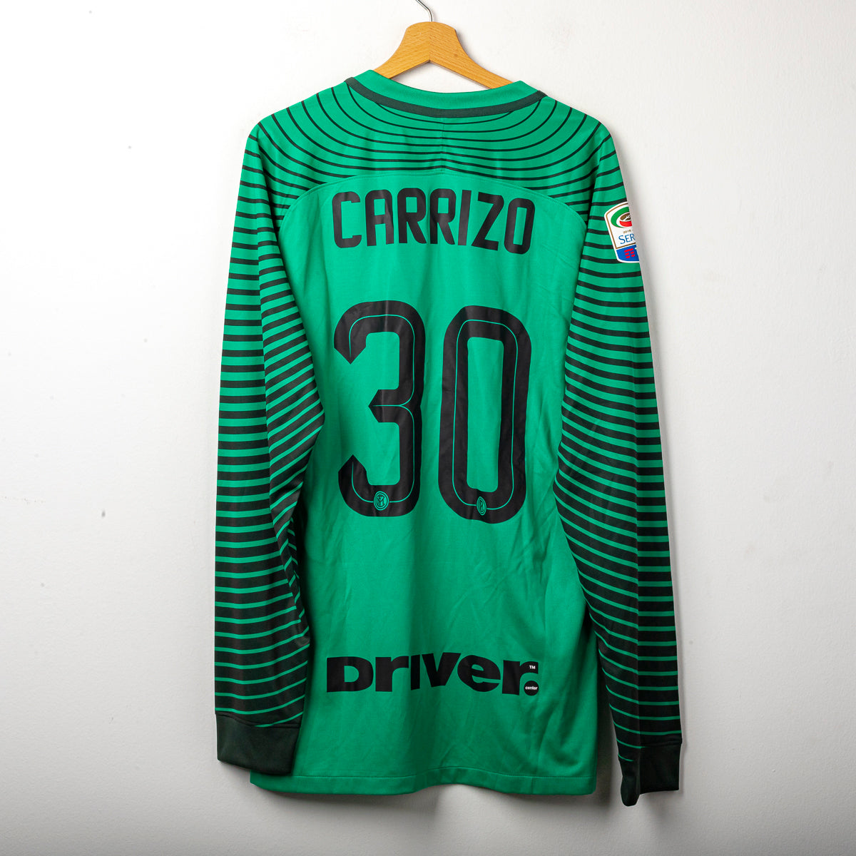 2016/2017 inter nike carrizo 30 goalkeeper jersey