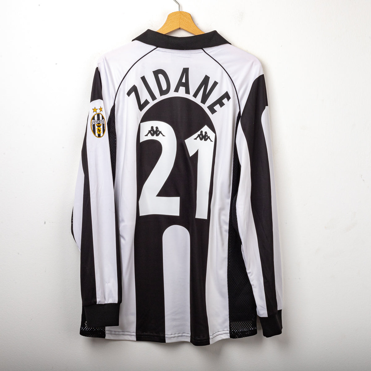 Maglia Home Juventus Kappa Sony MiniDisc Zidane 21 ML 1997/1998 L