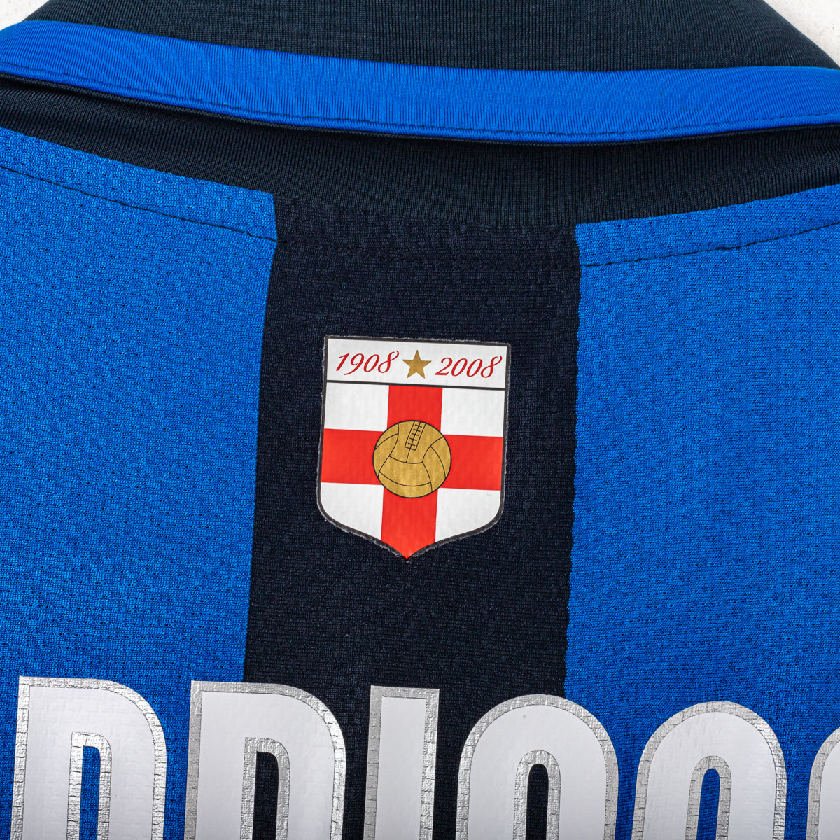Maglia Home Inter Nike Adriano 10 Centenario 2007/2008 XL