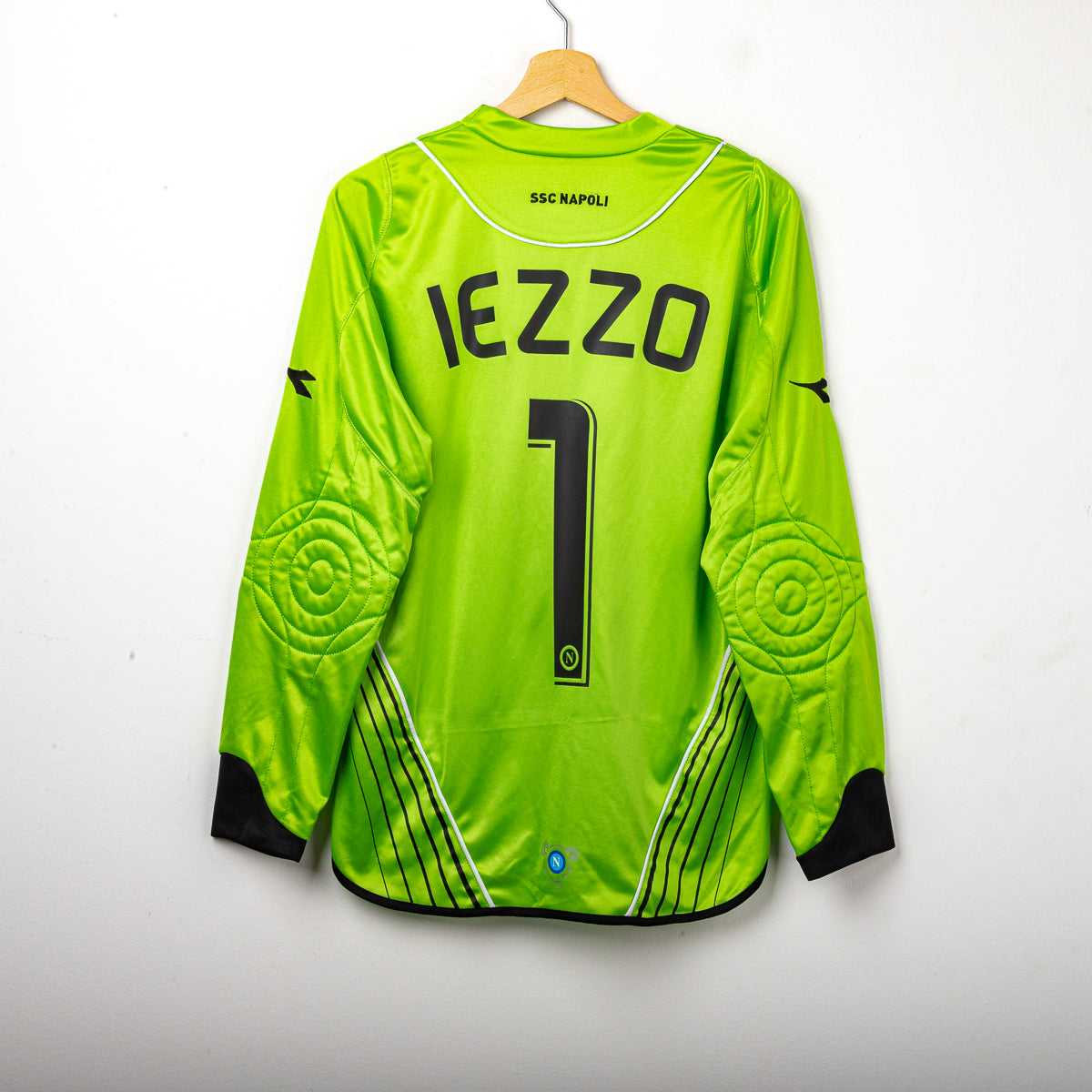 Maglia Portiere Napoli Diadora Iezzo 1 ML 2007/2008 M