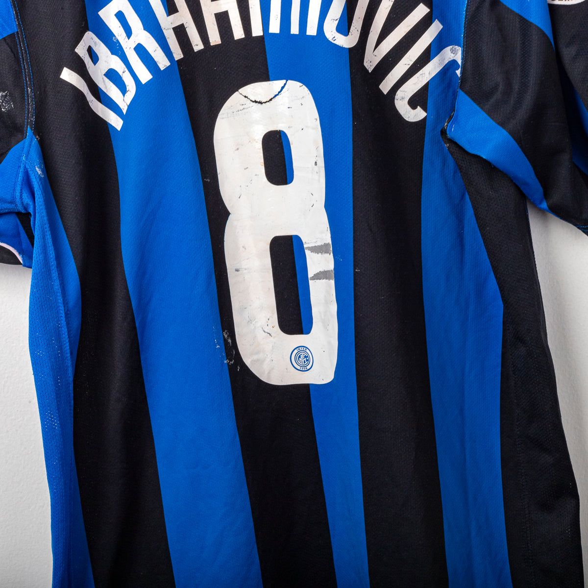 2006/2007 inter nike ibrahimovic 8 home jersey
