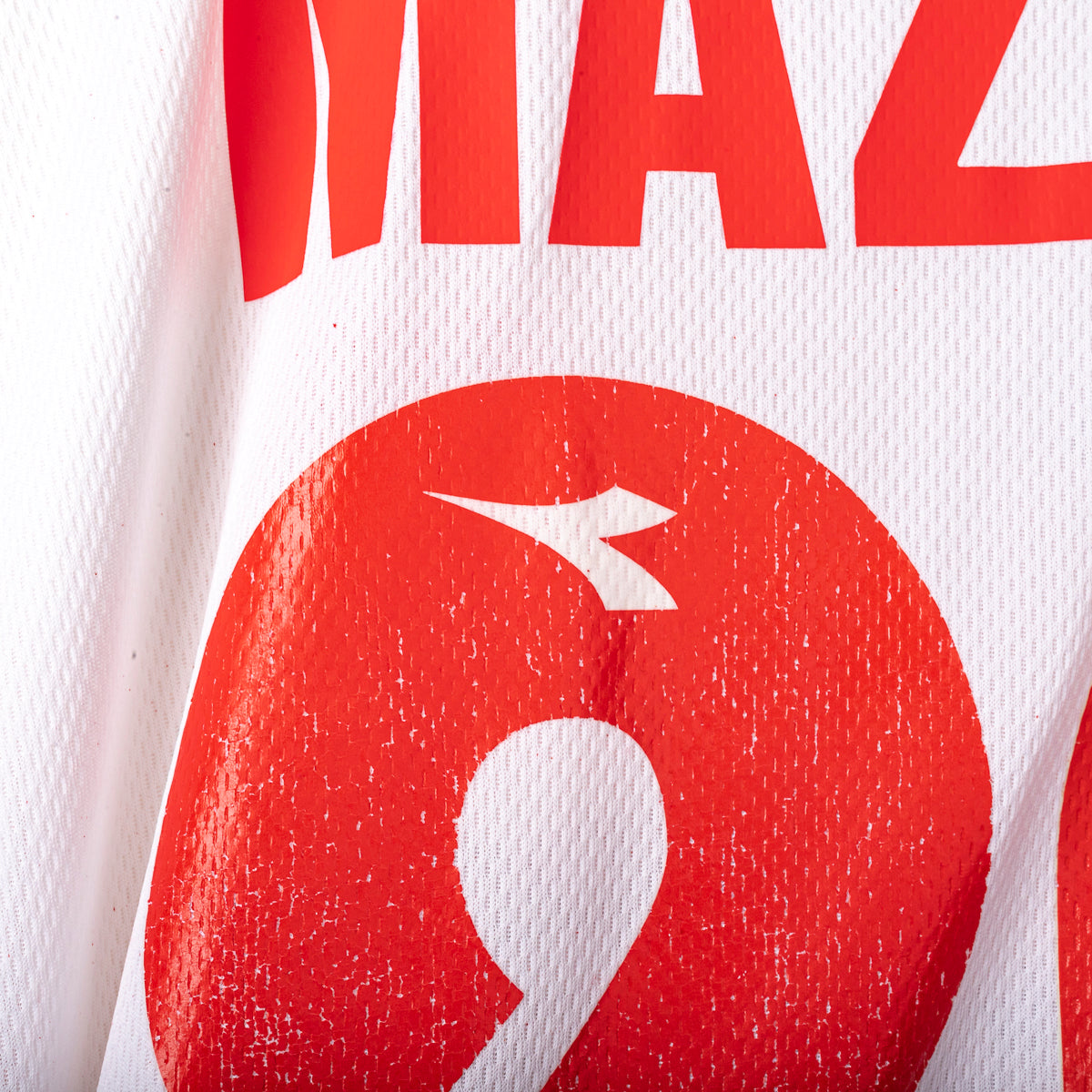 1997/1998 padova home jersey diadora mazzeo 20