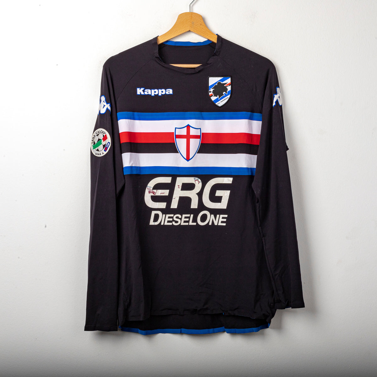 maglia away sampdoria Kappa di gennaro 22 2007/2008