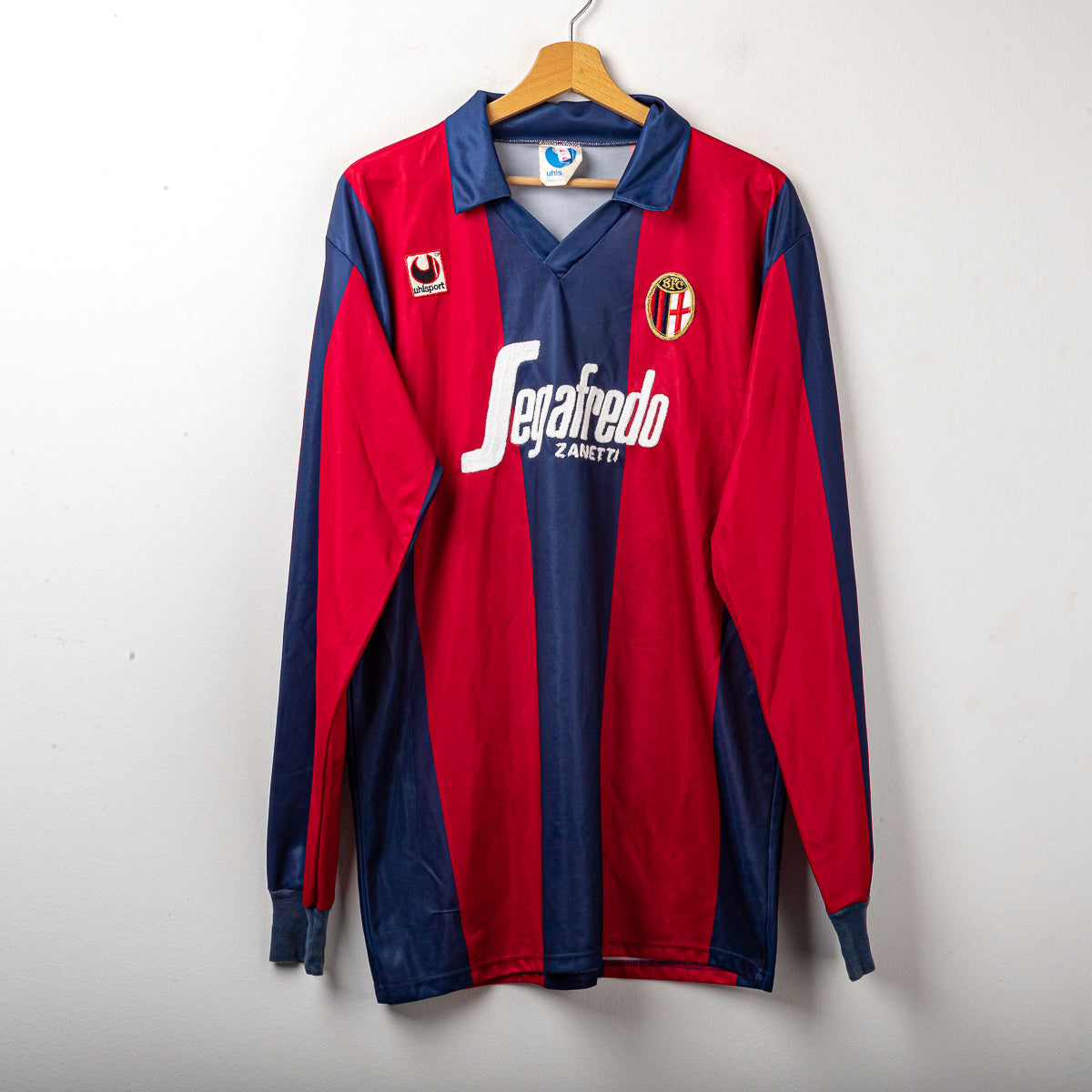 Maglia Home bologna uhlsport 10 1988/1989
