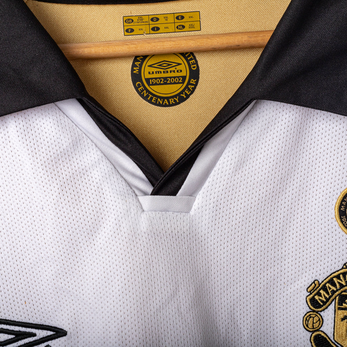 maglia third manchester united umbro beckham 7 2001/2002