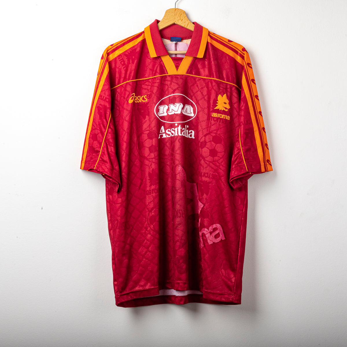 maglia Home as roma asics totti n20 mc 1995/1996