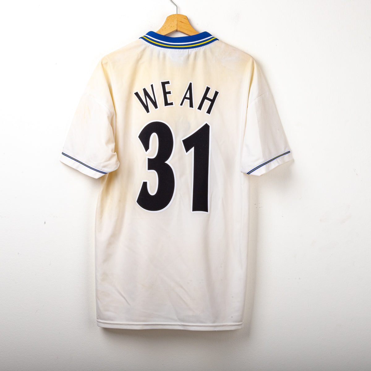 Maglia Away Chelsea Umbro Weah 31 1999/2000 L