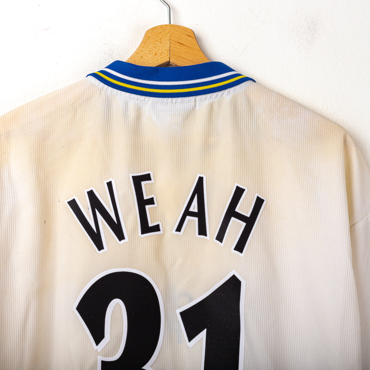 Maglia Away Chelsea Umbro Weah 31 1999/2000 L