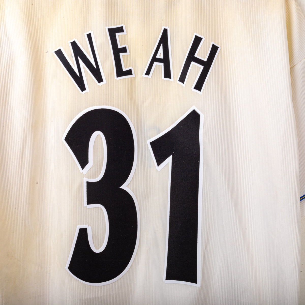 Maglia Away Chelsea Umbro Weah 31 1999/2000 L