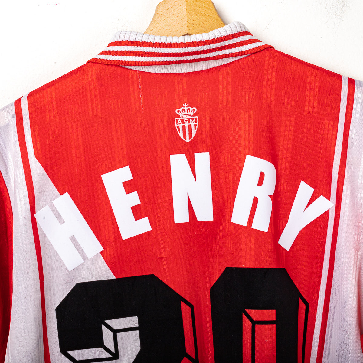 Maglia Home Monaco Adidas Henry 28 1997/1998 S