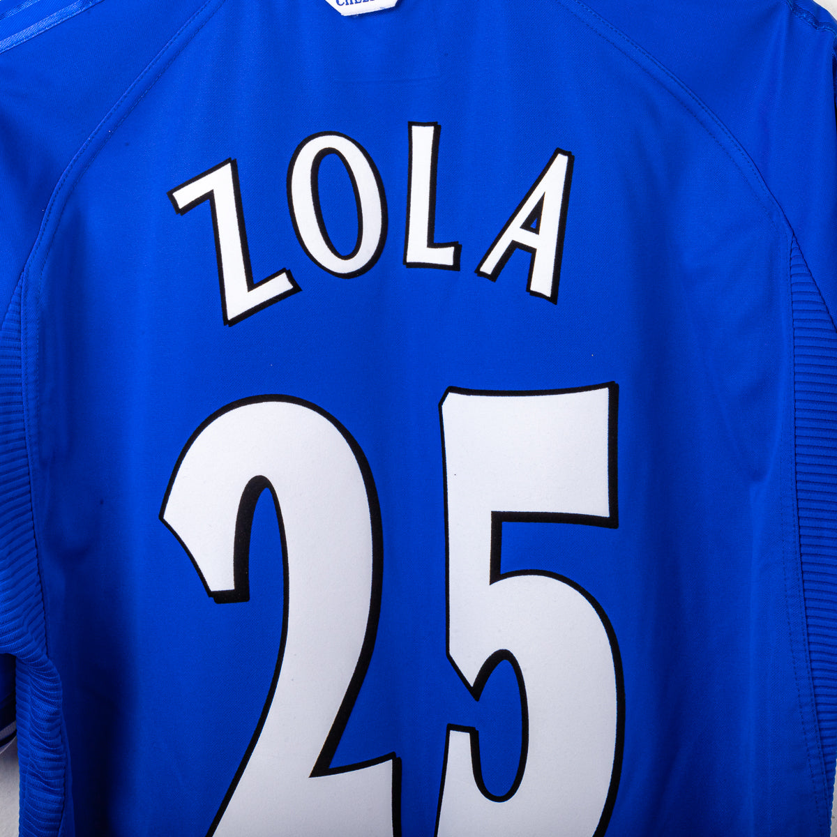 Maglia Home Chelsea Umbro Zola 25 1999/2000 L