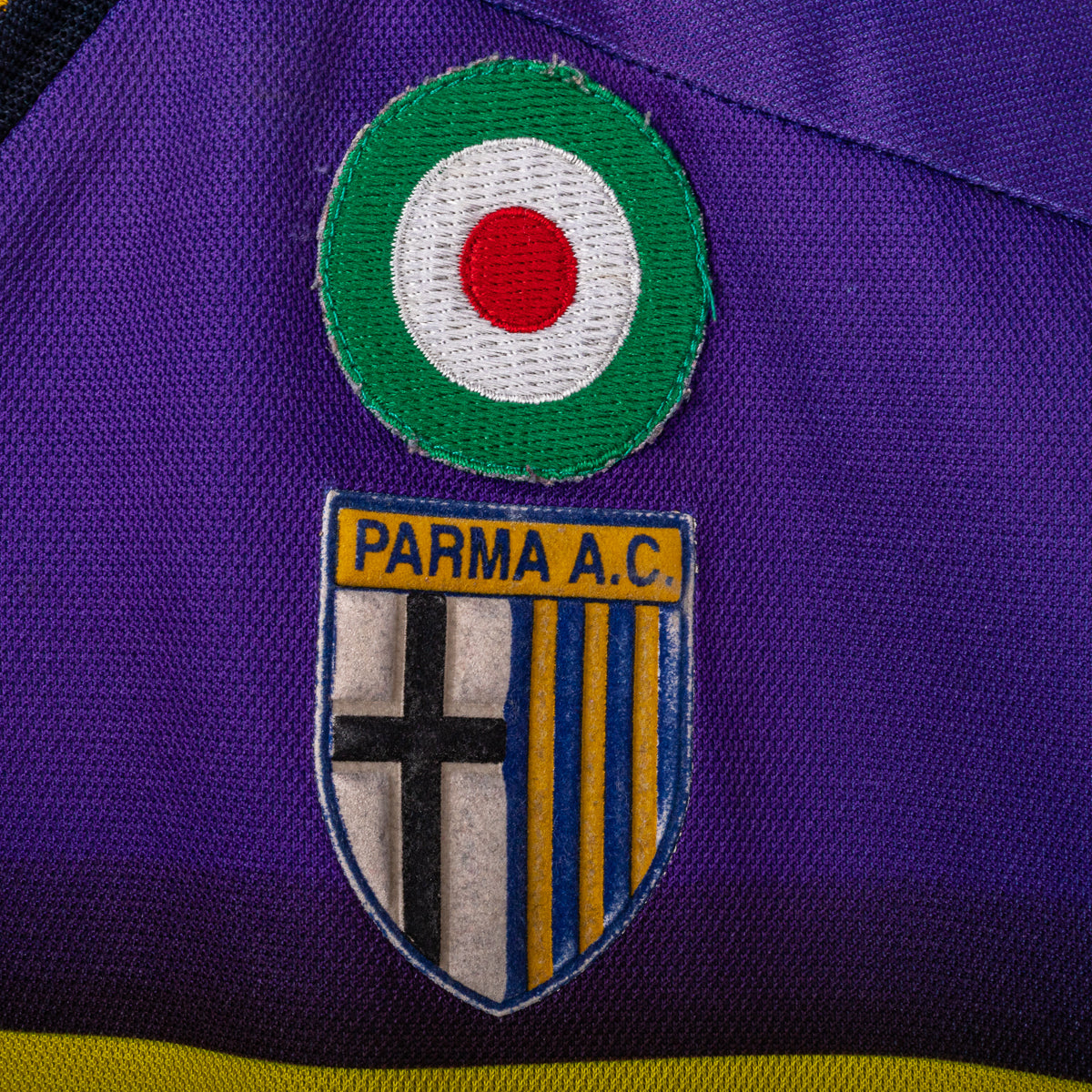 Maglia Home Parma Champion Adriano 9 2002/2003 M