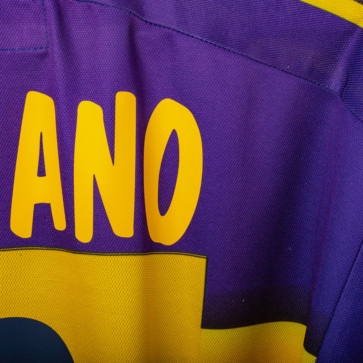 Maglia Home Parma Champion Adriano 9 2002/2003 M