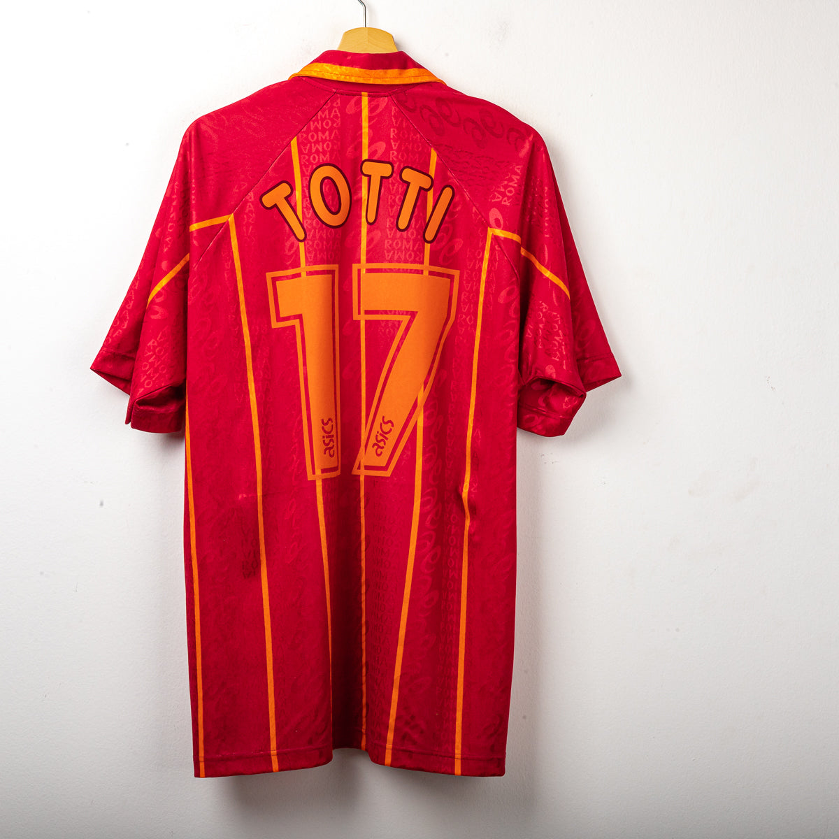 Maglia Home Roma Asics Totti 17 1996/1997 XL