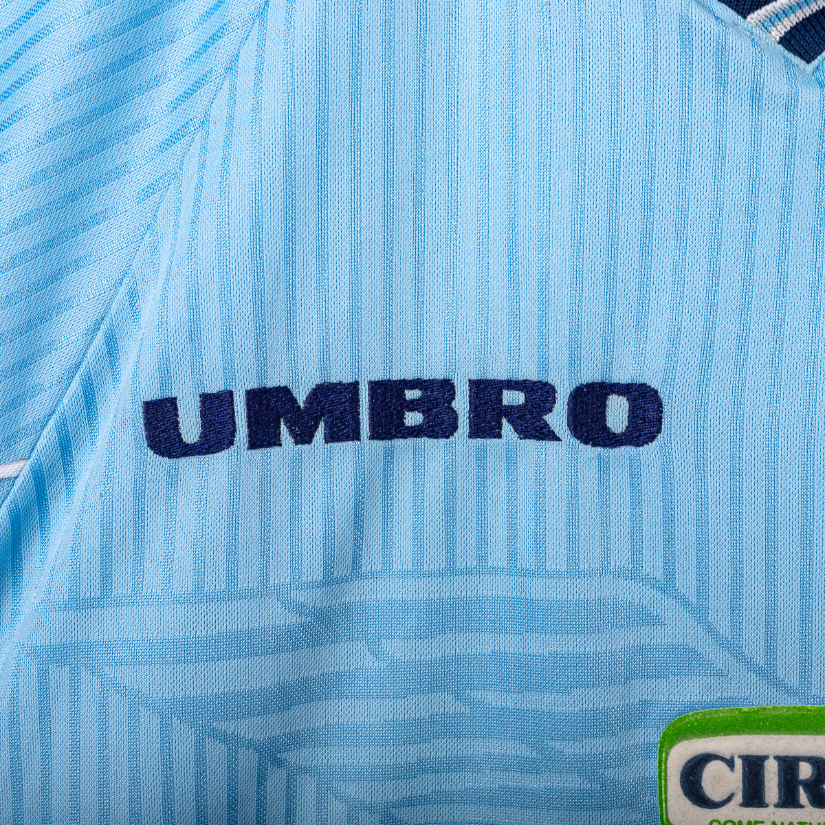 Maglia Home Lazio Umbro Mancini 10 1997/1998 L