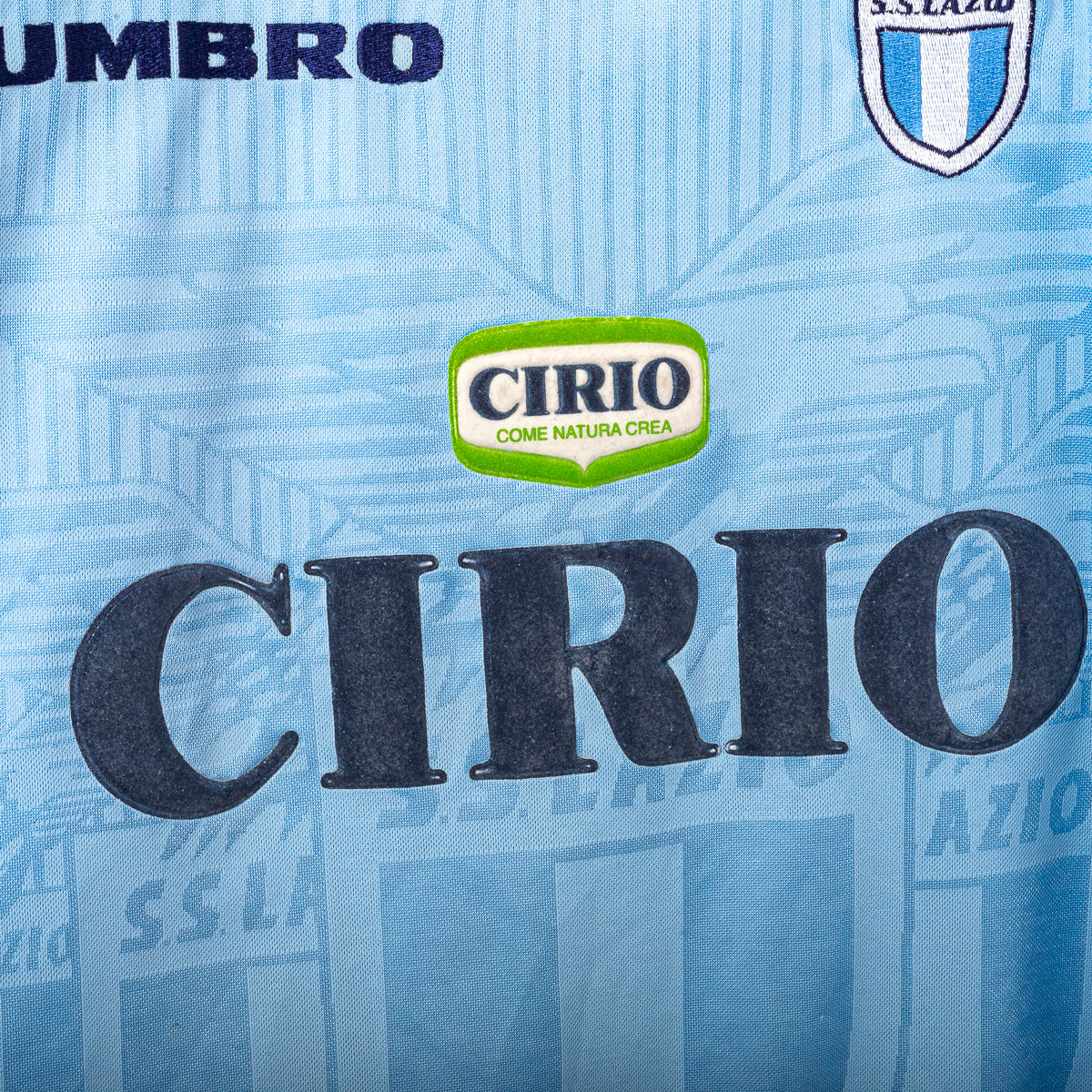 Maglia Home Lazio Umbro Mancini 10 1997/1998 L