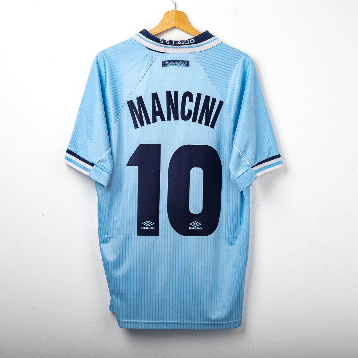 Maglia Home Lazio Umbro Mancini 10 1997/1998 L