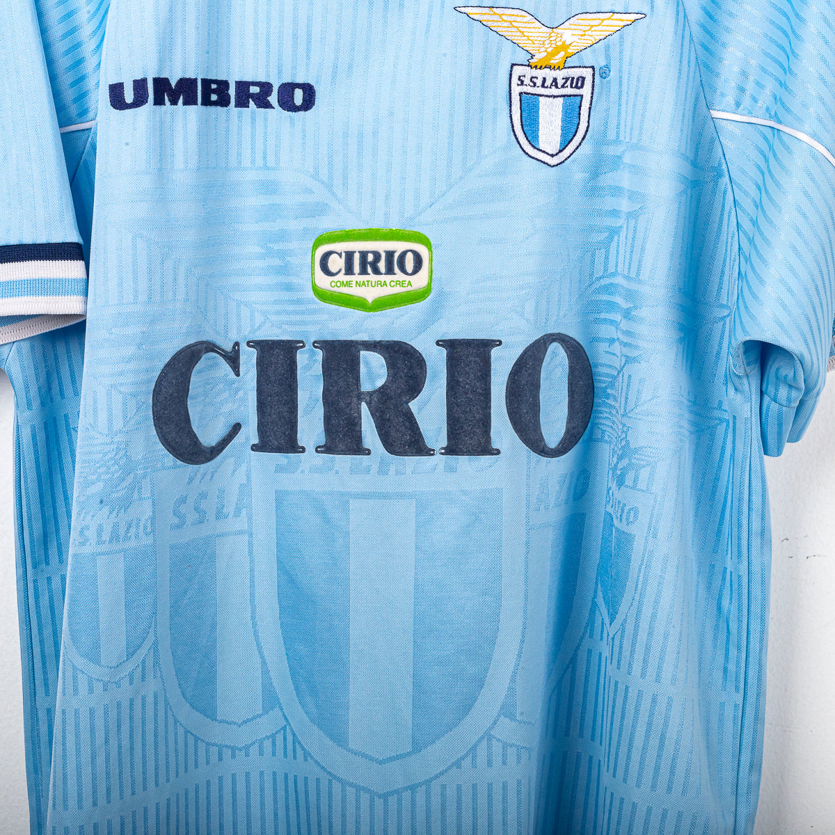 Maglia Home Lazio Umbro Mancini 10 1997/1998 L