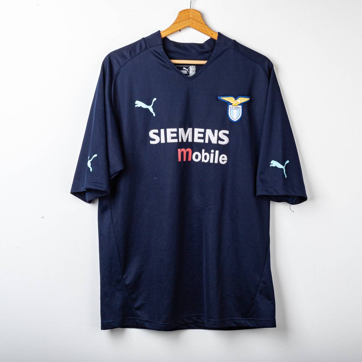 2002/2003 SS Lazio Training Siemens Puma T-Shirt