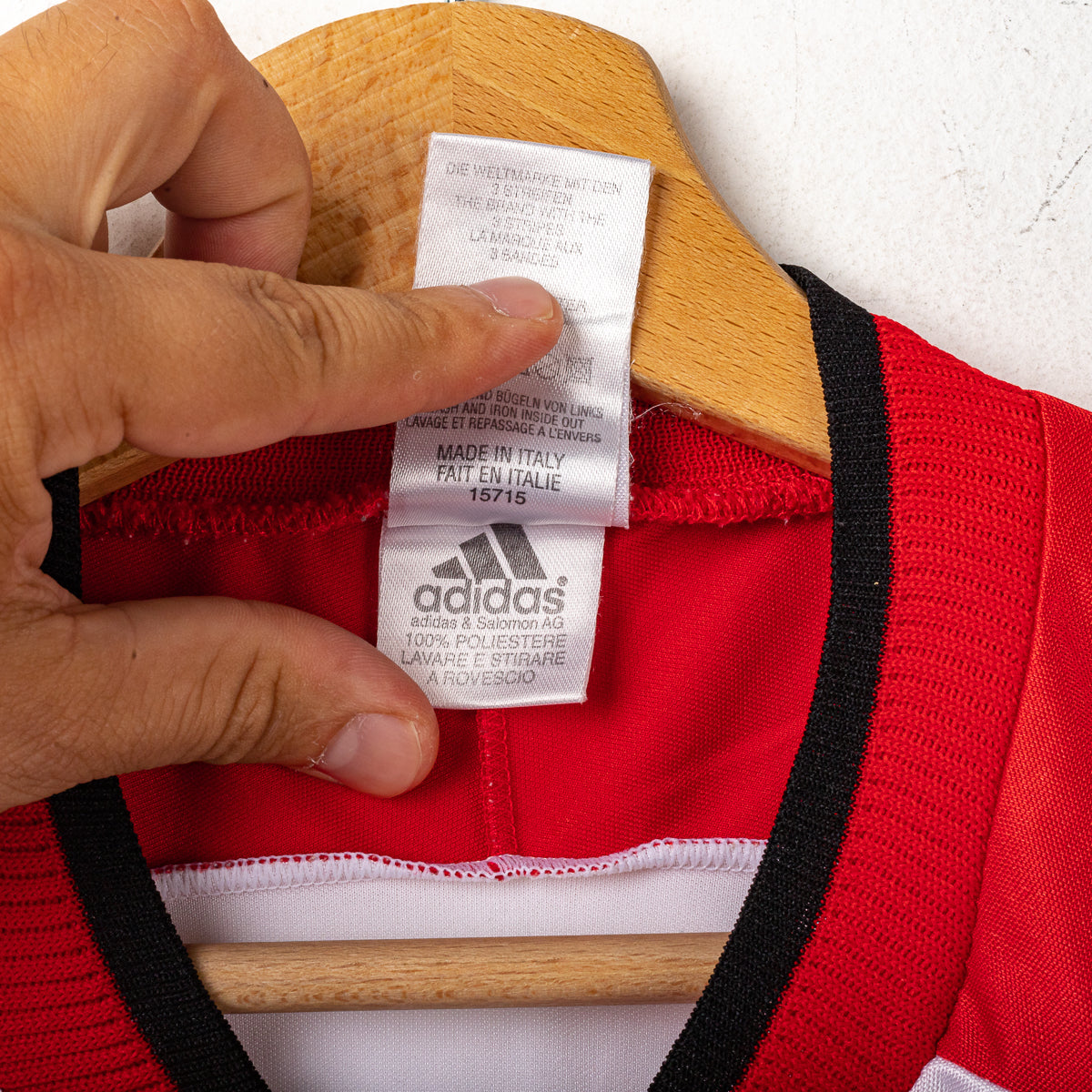 T-shirt Allenamento Milan Adidas Opel 1999/2000 M