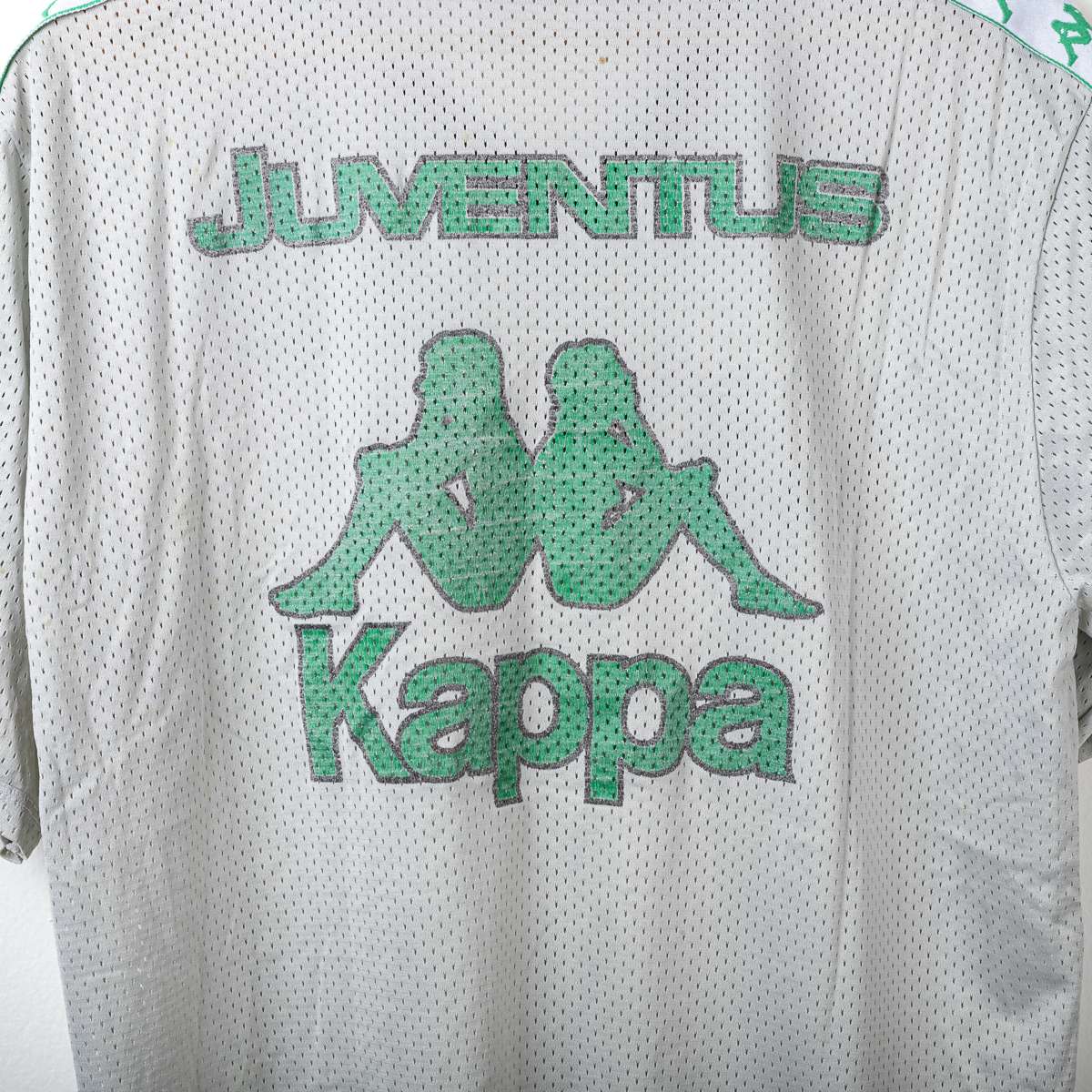 Maglia Allenamento Bianca Juventus Kappa Upim 1990/1991