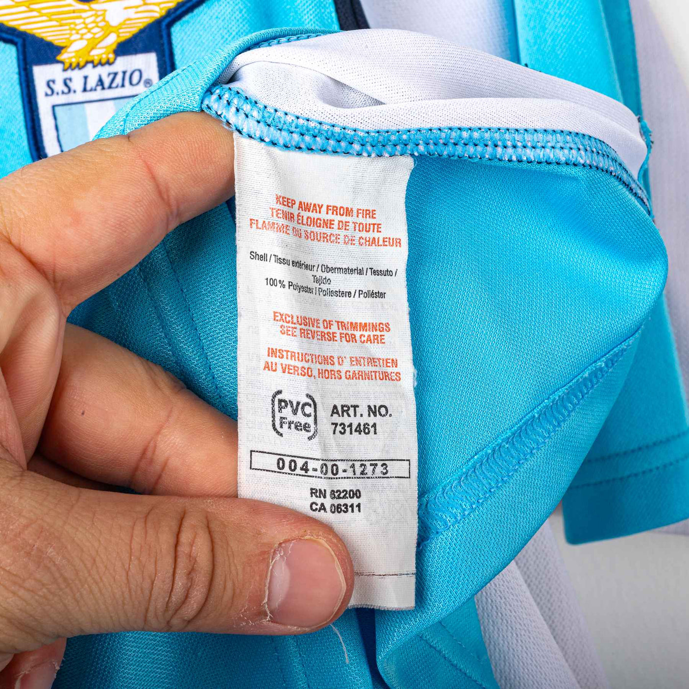 Maglia Home Lazio Puma Di Canio 9 2004/2005