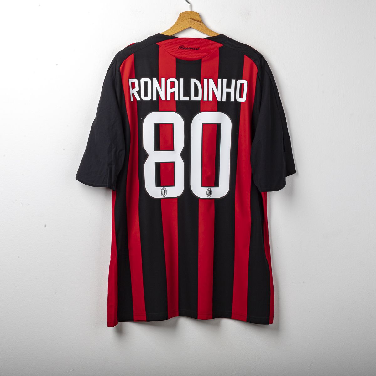 Maglia Home Milan Adidas Ronaldinho n80 2008/2009
