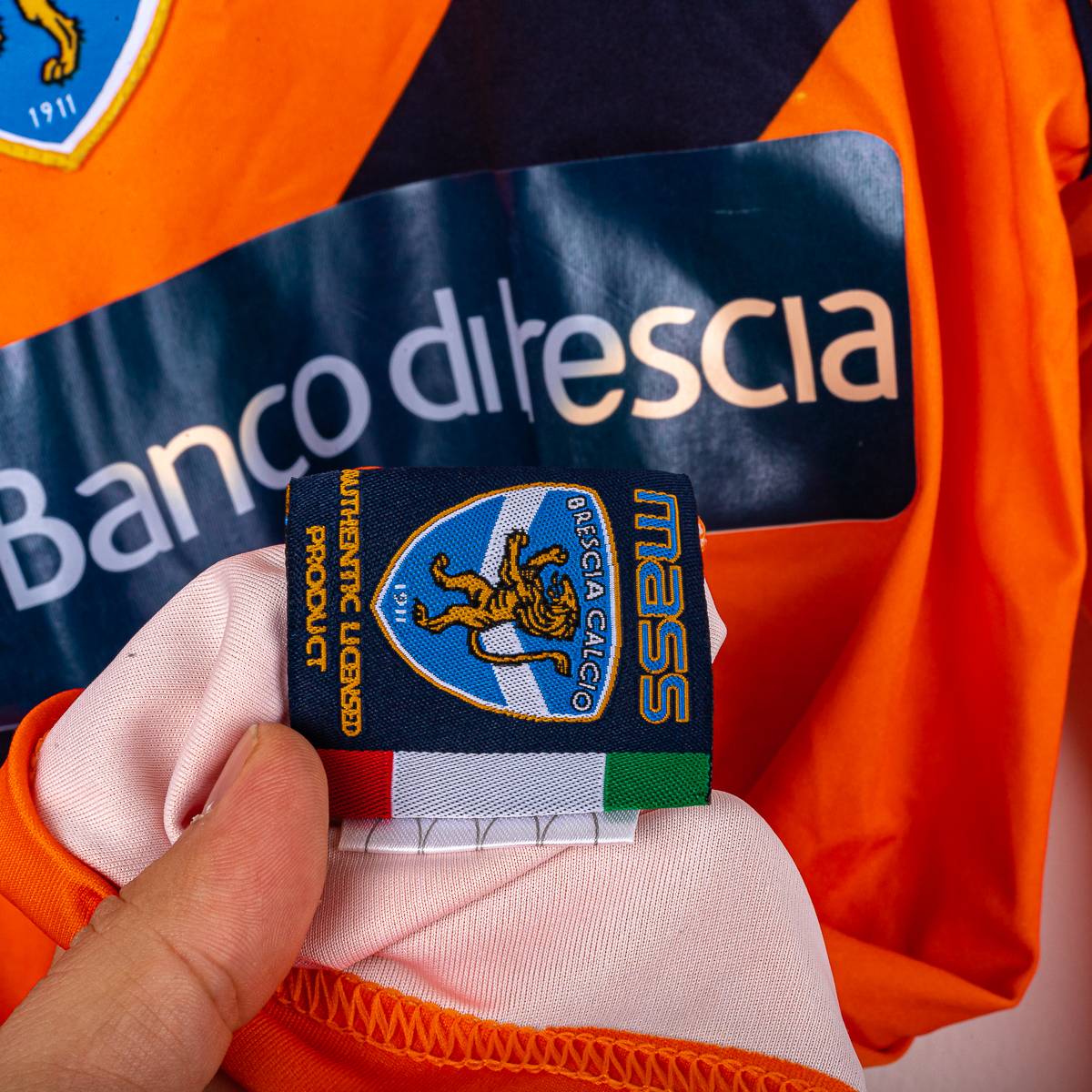 Maglia Away Brescia Mass Maccan 30 ML 2011/2012