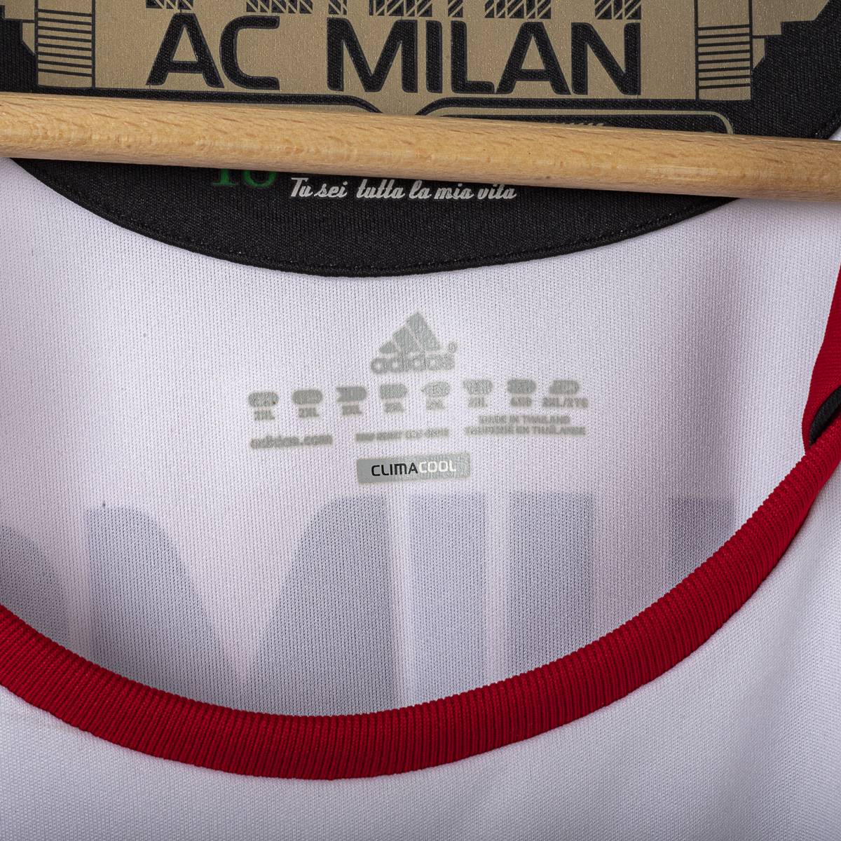 Maglia Milan Away Adidas Ibrahimovic 11 2010/2011 74x61