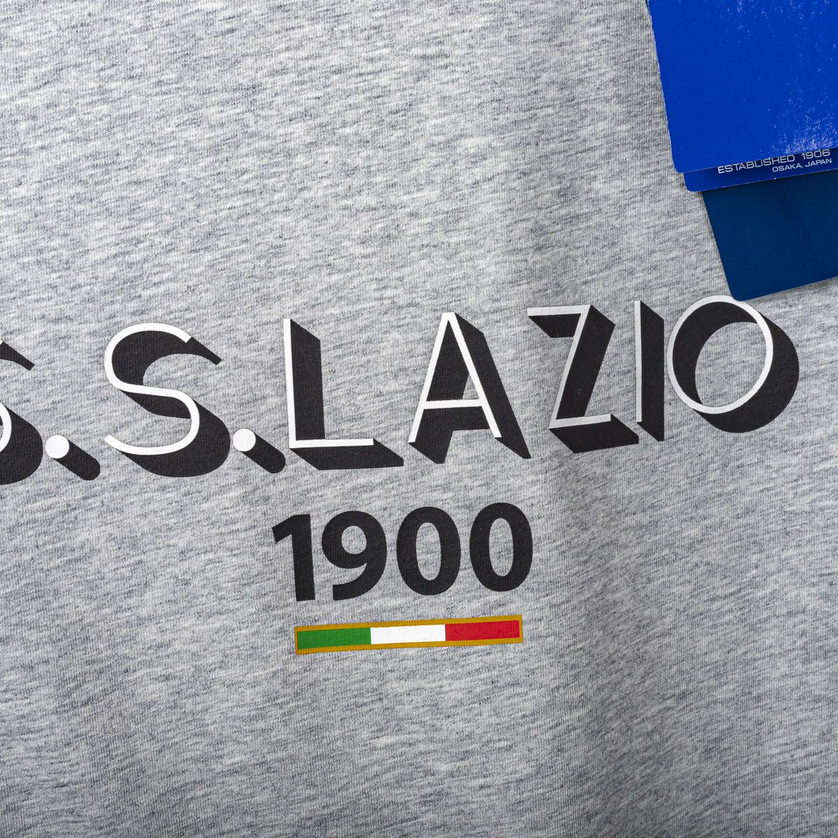 t-shirt lazio 1900 mizuno grigia 2022/2023