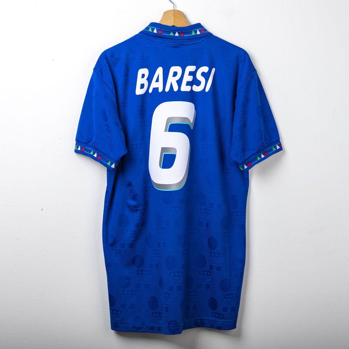 Maglia Home Italia Diadora Baresi 6 USA 1994