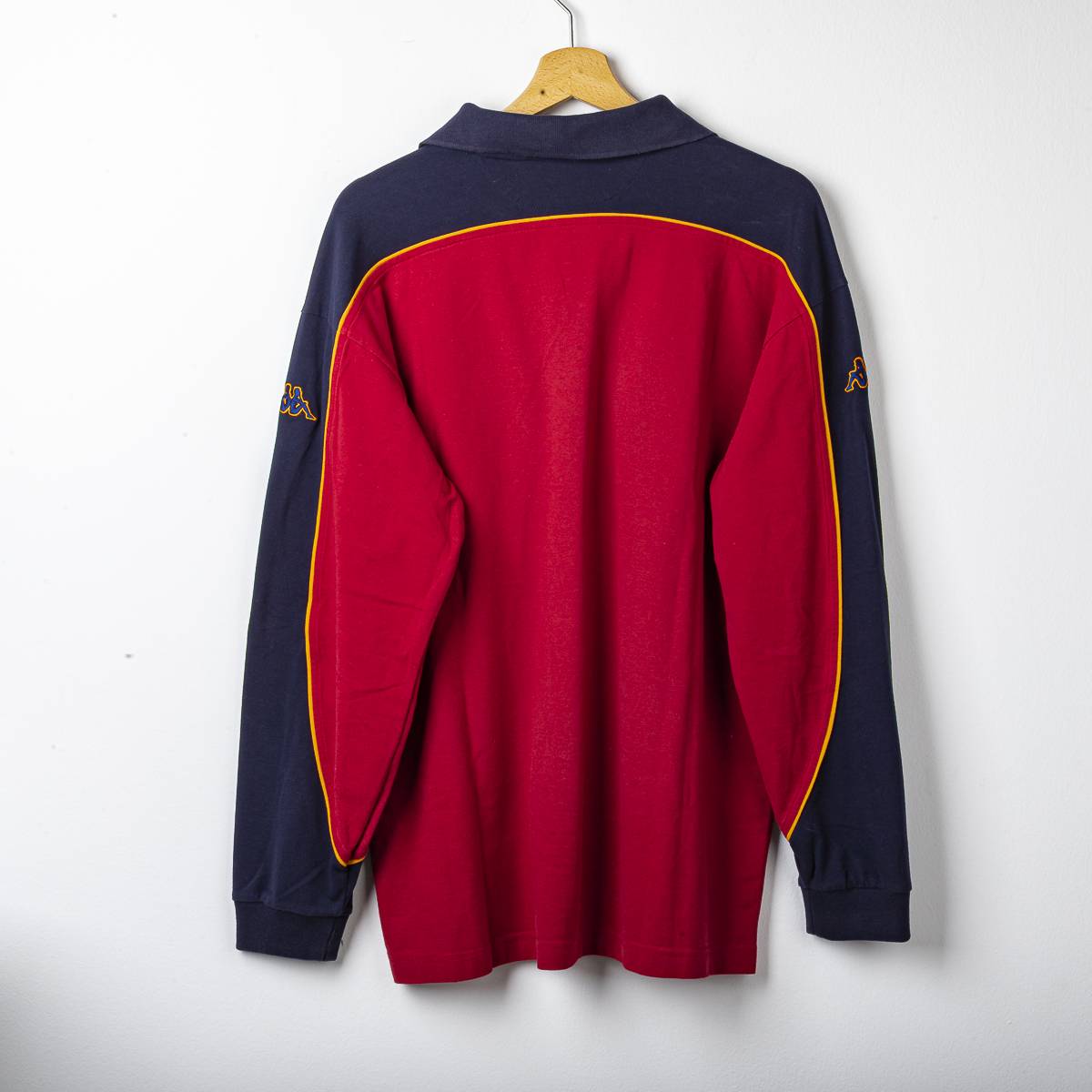 Roma Kappa long-sleeved polo shirt 2000/2001