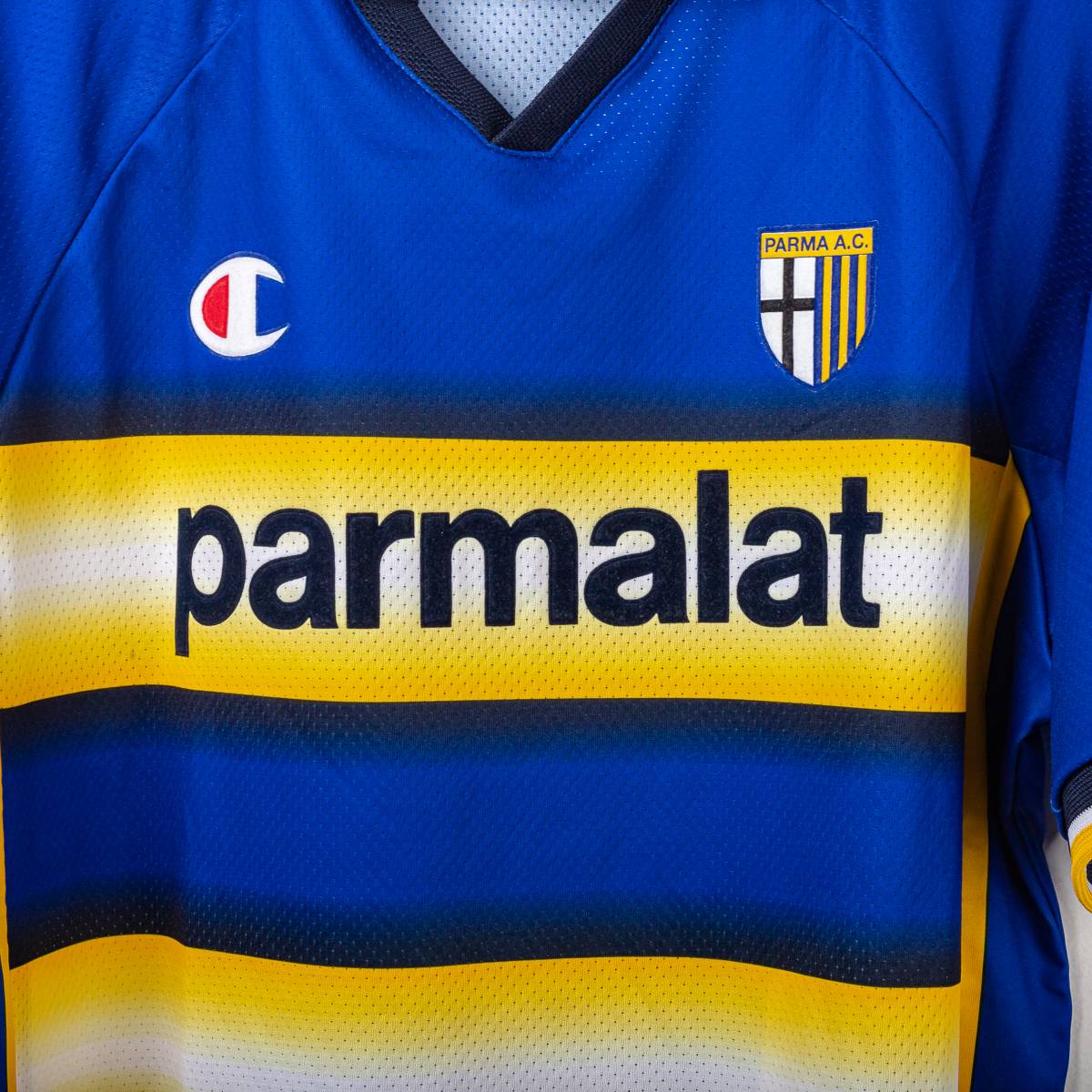 Maglia Home Ac Parma Champion Adriano n9 2003/2004