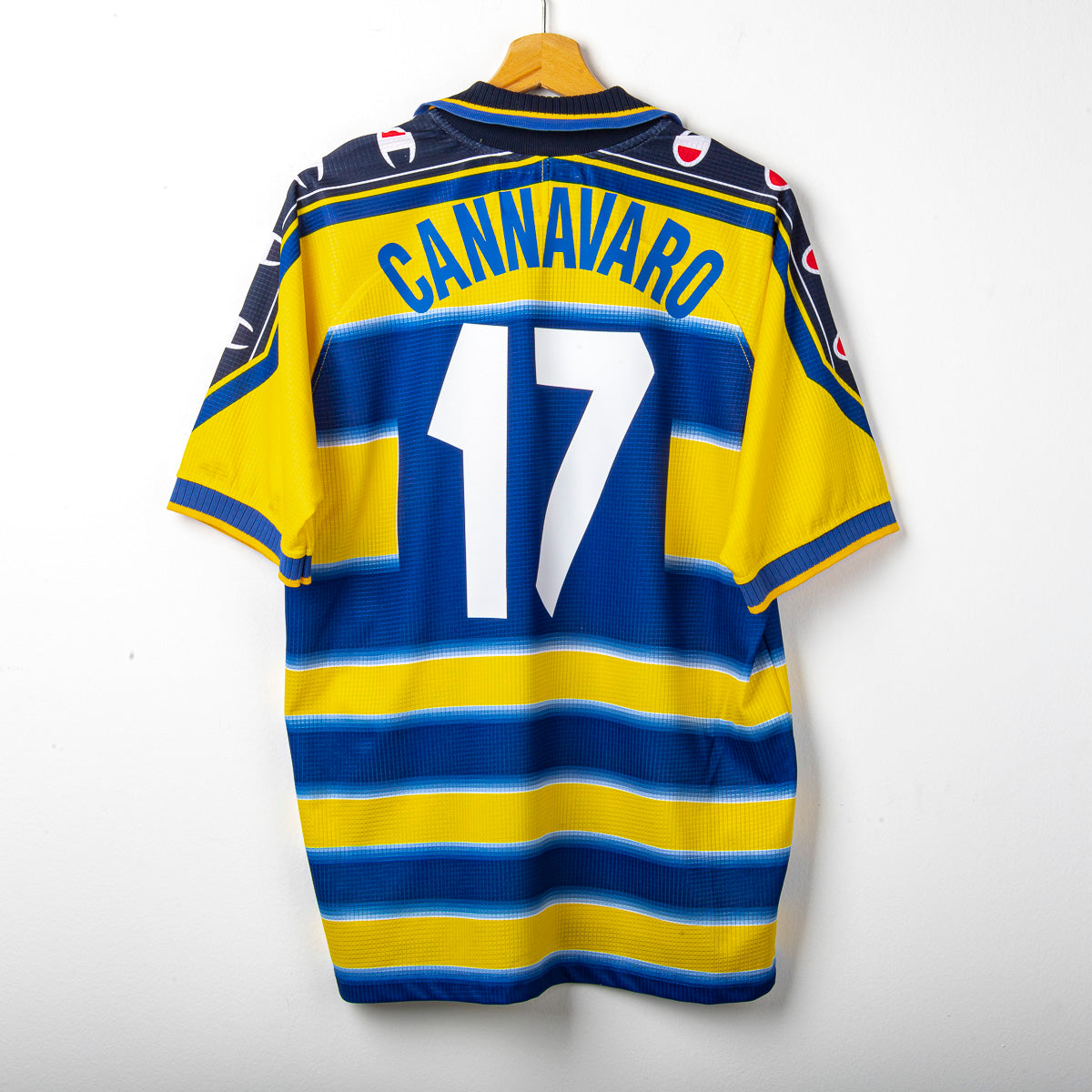 Maglia Home Parma Champion Cannavaro 17 1999/2000