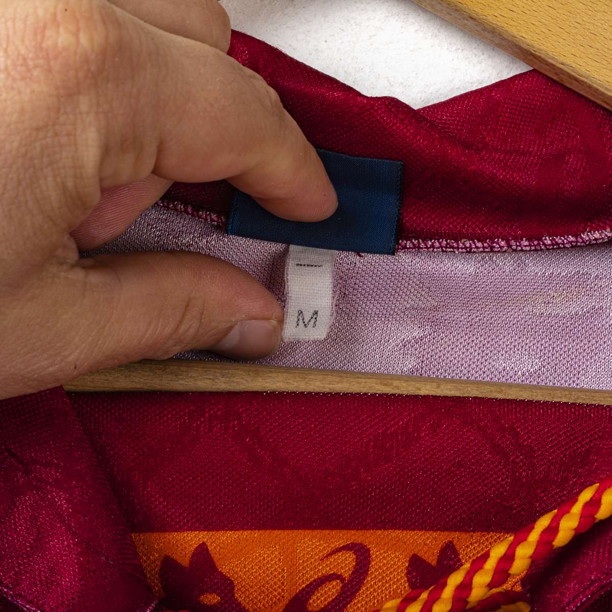 Maglia Home AS Roma Asics Nuova Tirrena N°9 1994/1995