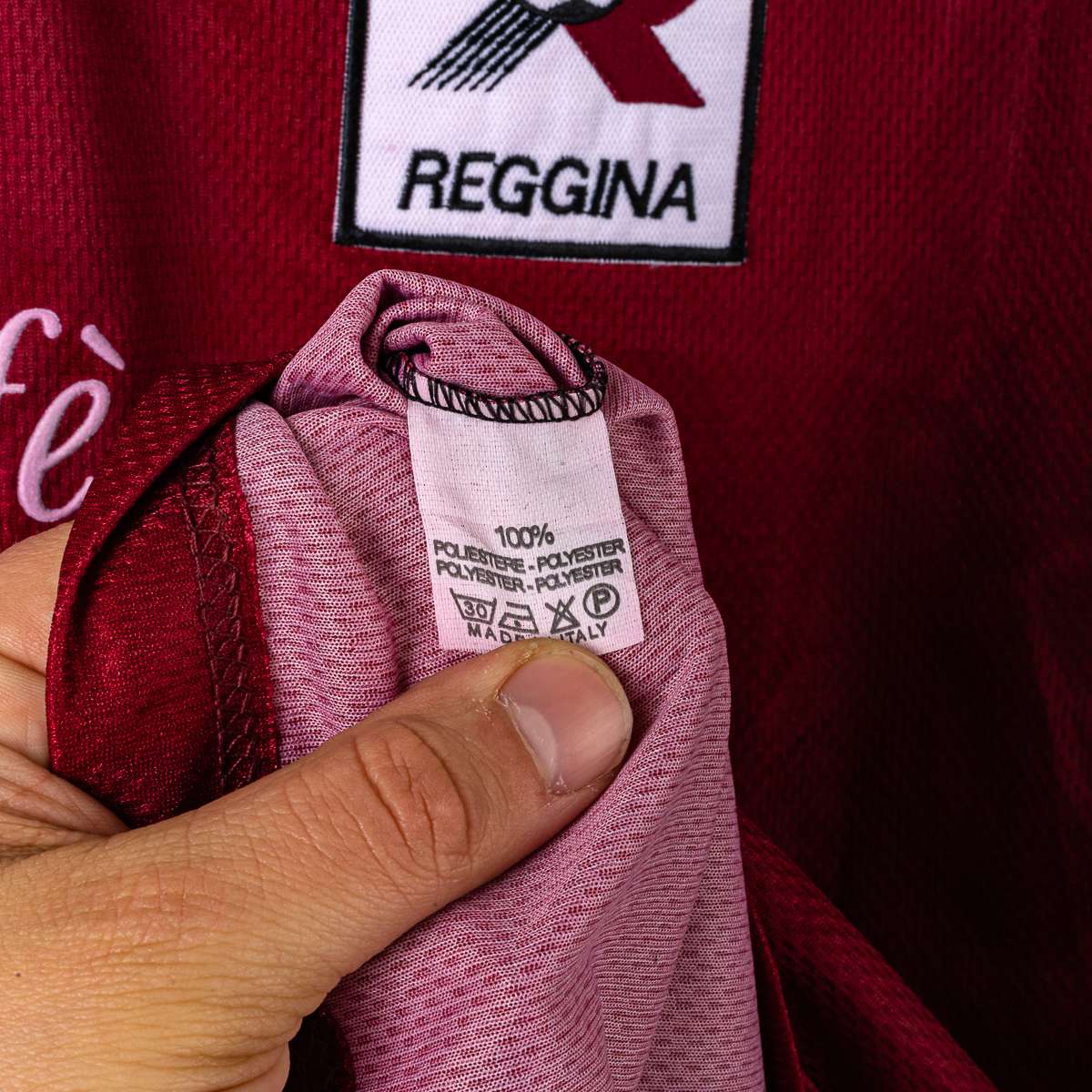 Reggina Home Shirt Asics Caffè Mauro Pirlo 30 1999/2000